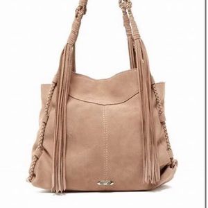 Dolce Vita Suede Shoulder Purse